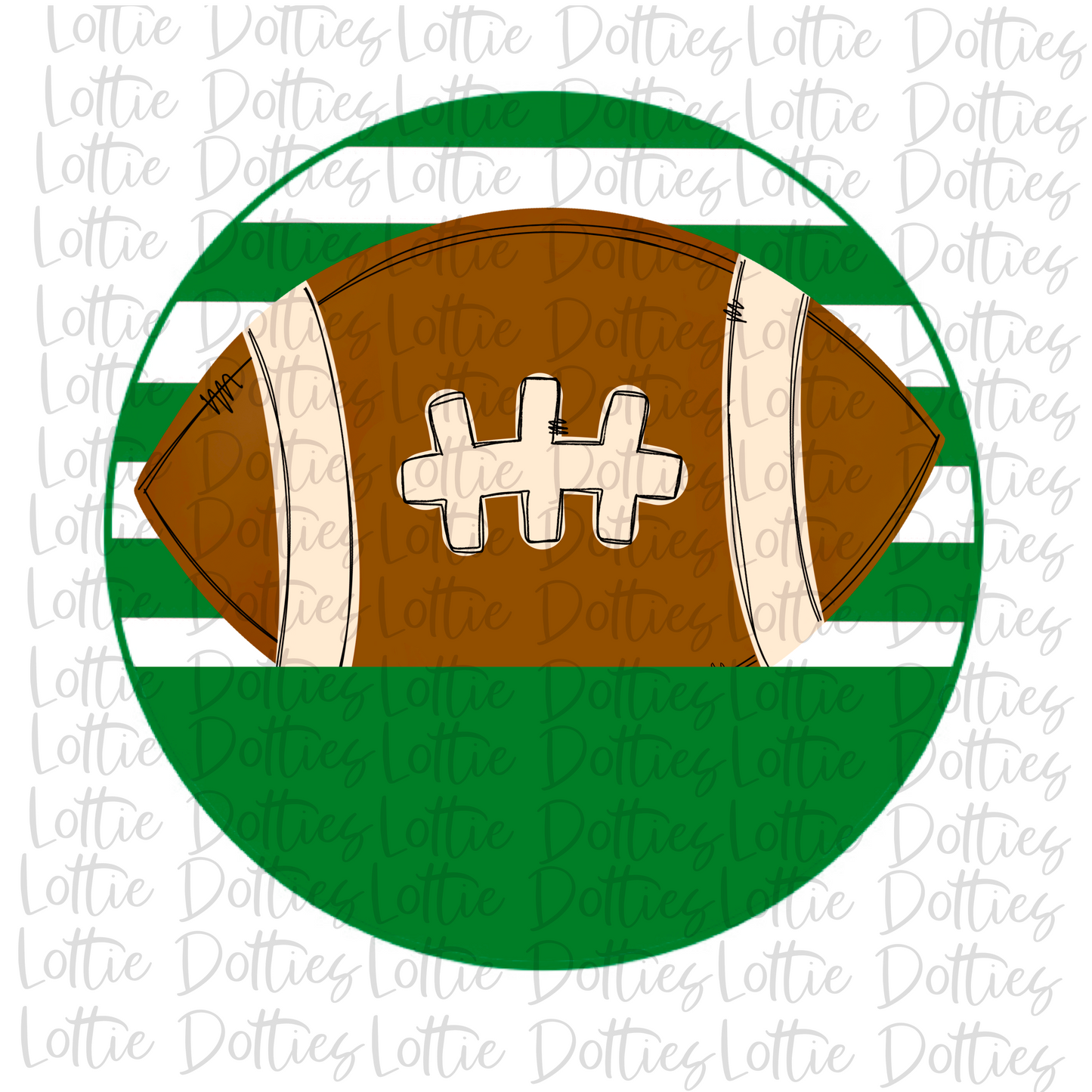 Football - PNG - Football Circle - Sublimation - Digital Download