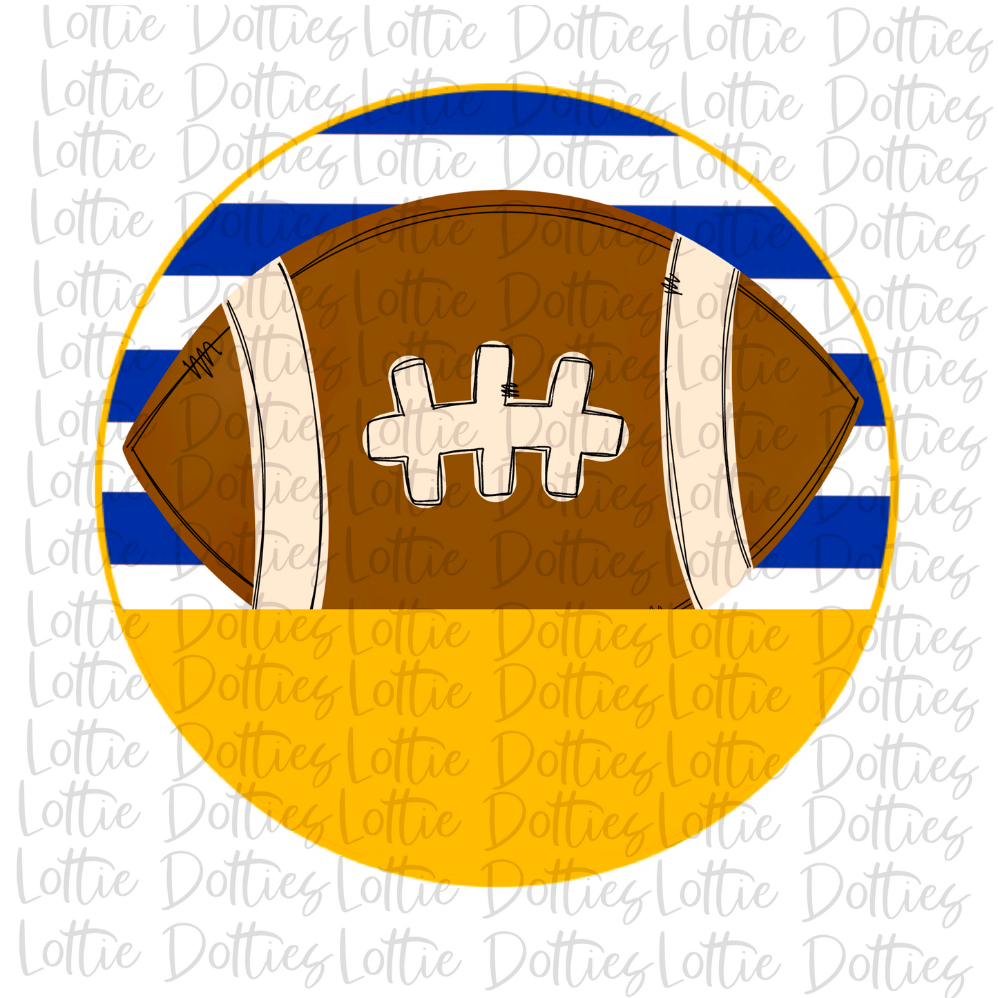 Football - PNG - Football Circle - Sublimation - Digital Download