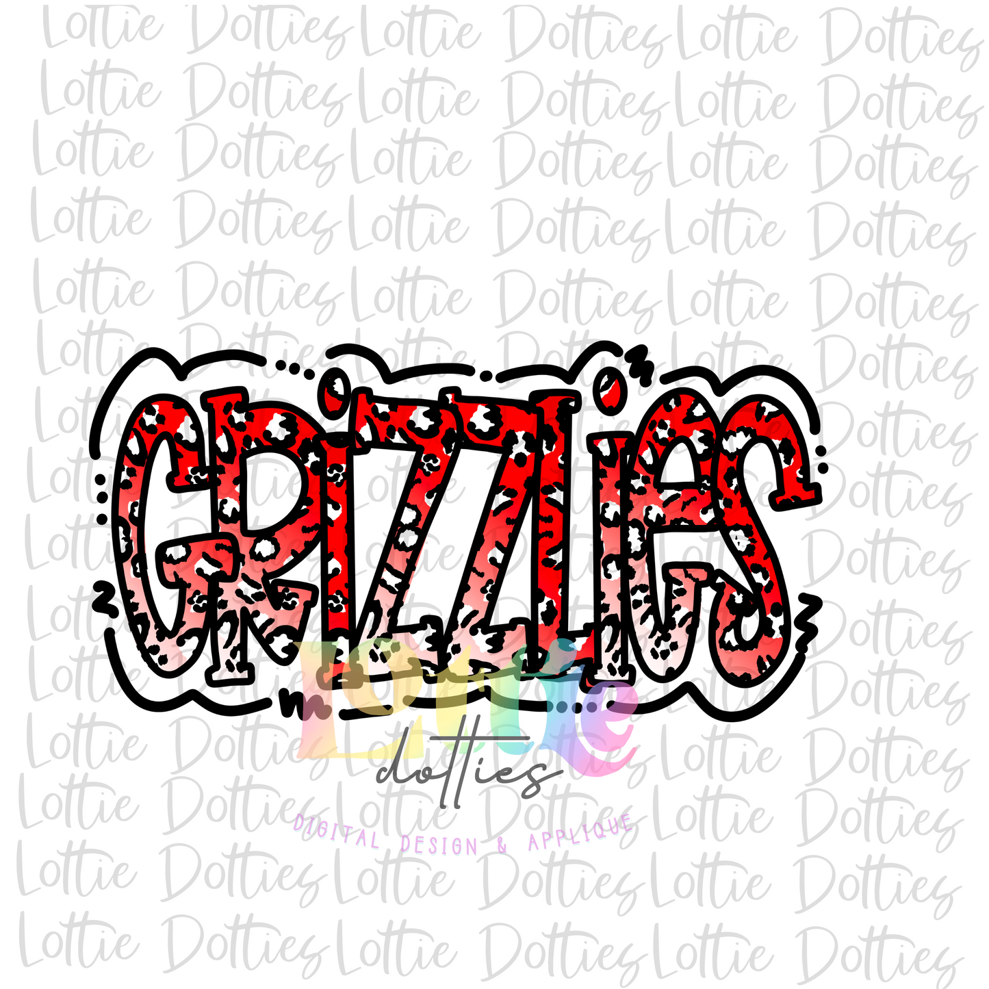 Grizzlies PNG - Grizzlies Sublimation - Digitial Download - Ombre Red and White