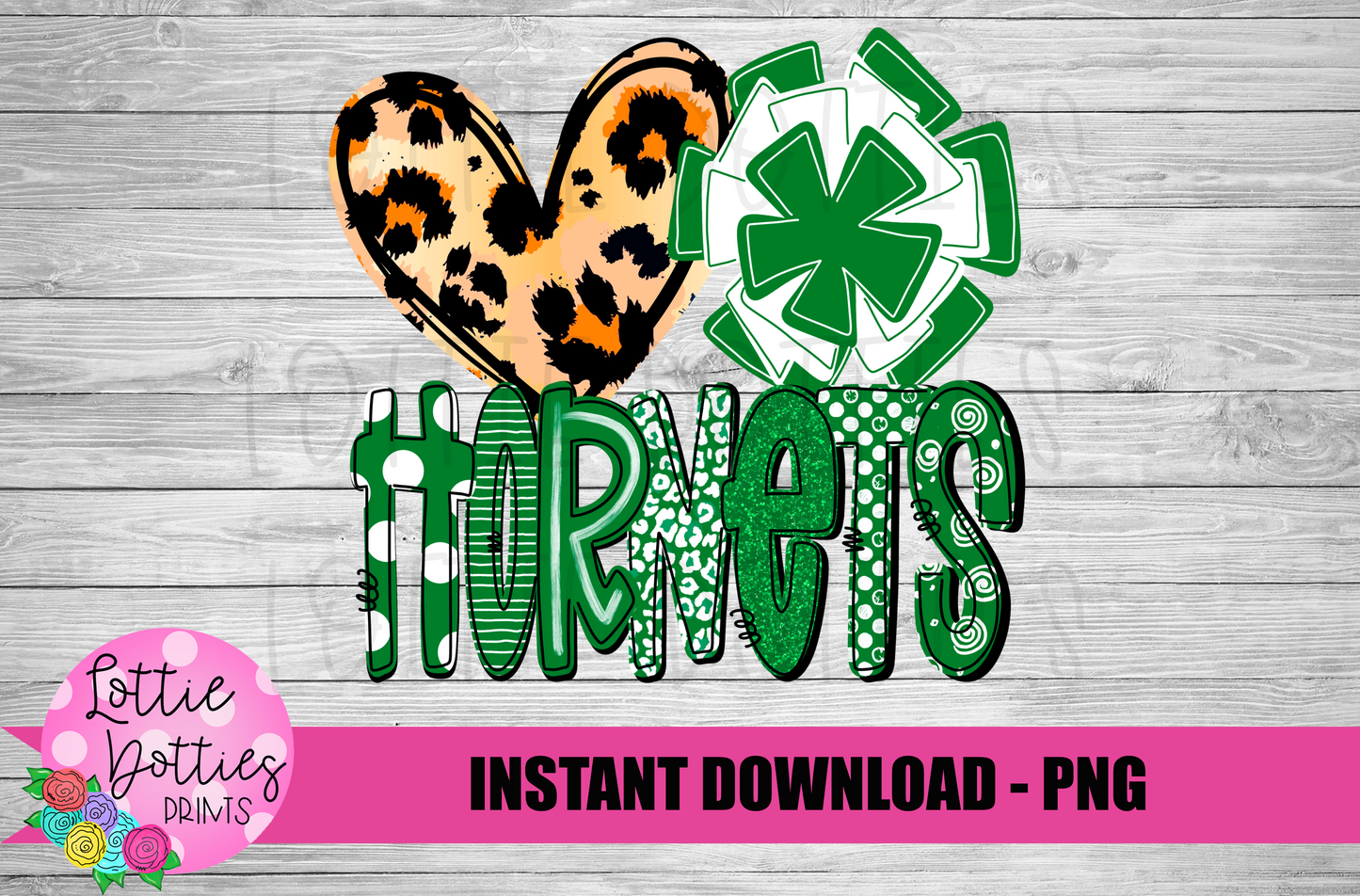 Hornets Pom PNG - Hornets - sublimation design - Digital Download