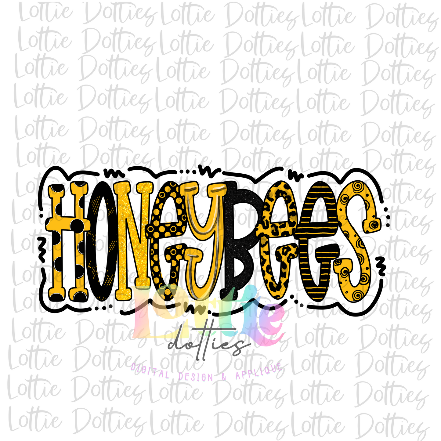 Honeybees - PNG - Honeybees Sublimation - Digital Download