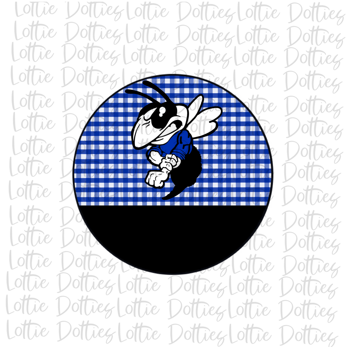 Hornet Circle Png - Hornet Sublimation Design - School Spirit Design - Digital Download