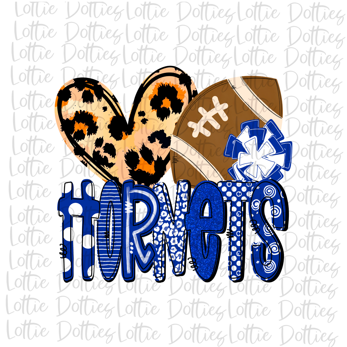 Hornets football PNG - Hornets Sublimation Design - Digital Download