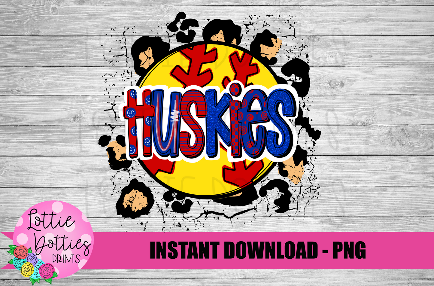 Huskies Softball PNG - Softball - sublimation design - Digital Download