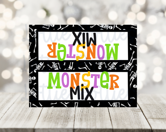 Monsters Mix PNG - Bag Toppers - Sublimation - Digital Download