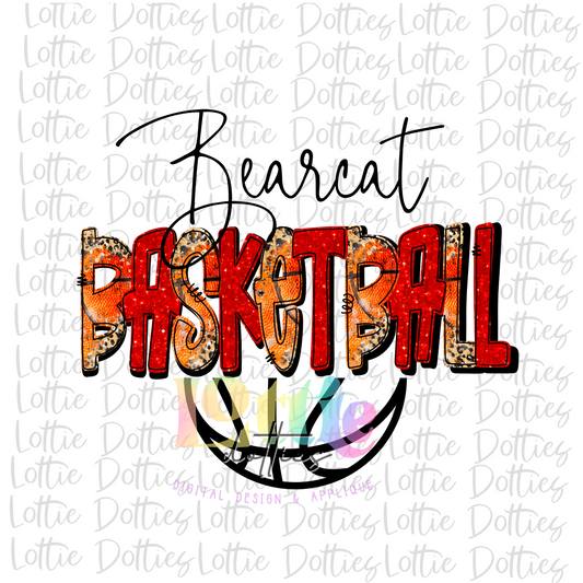 Bearcats Basketball PNG - Bearcats Sublimation - Mascots