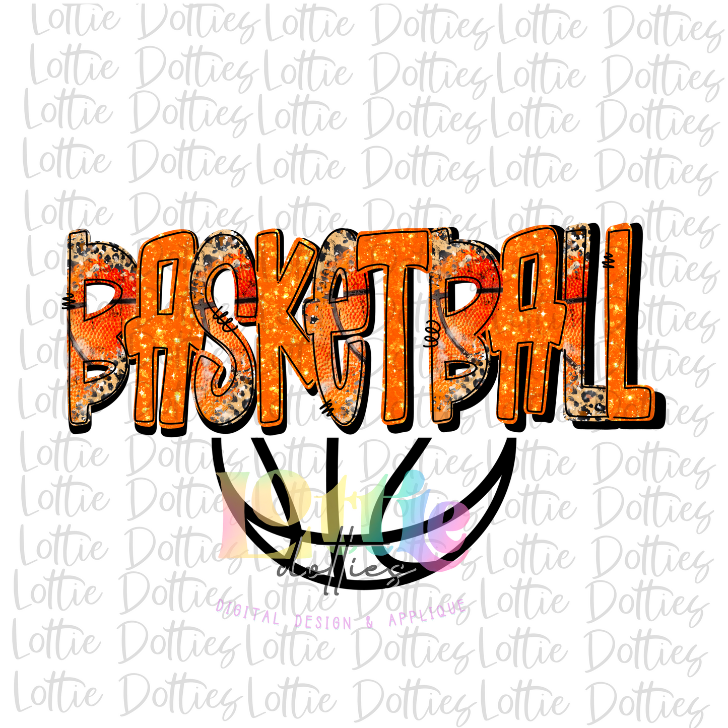 Basketball Png -Basketball Sublimation Design - Digital Download
