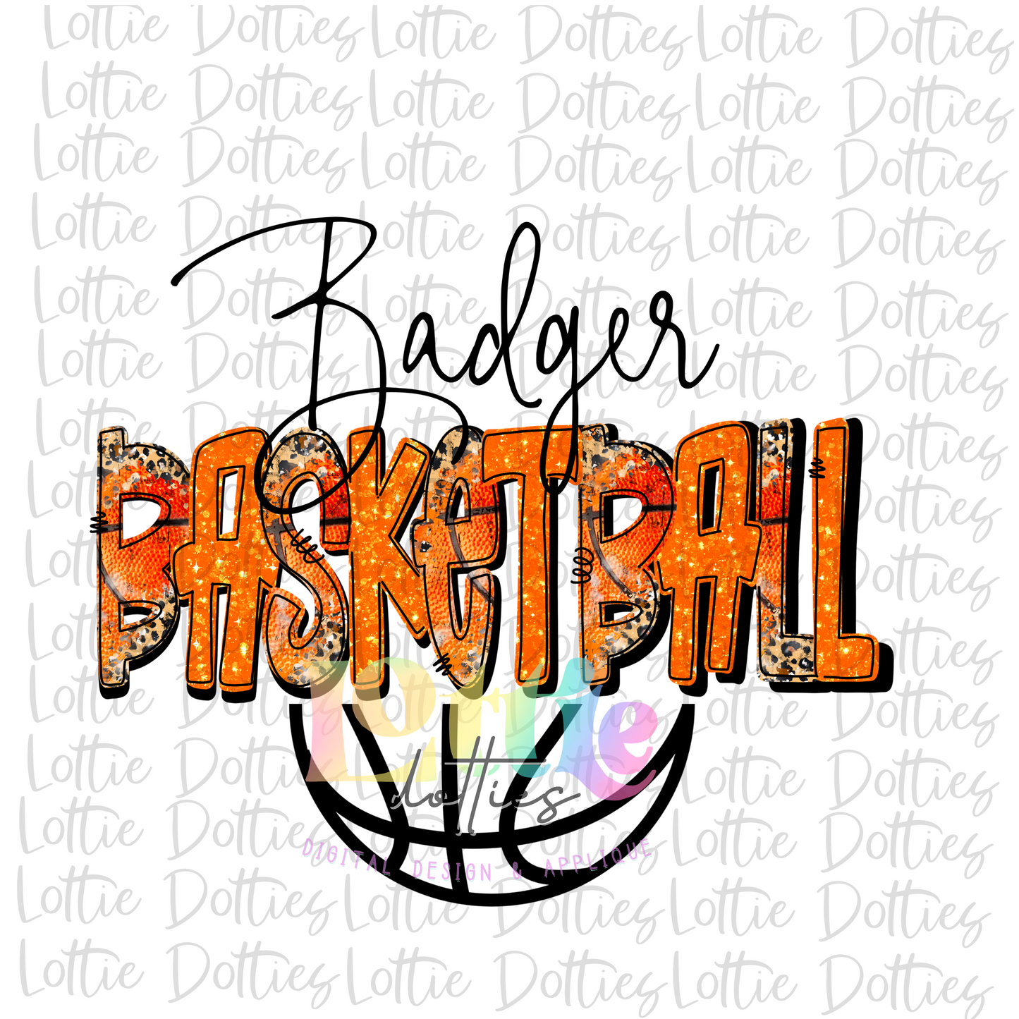 Badgers Basketball PNG - Badgers Sublimation design - Digital Download