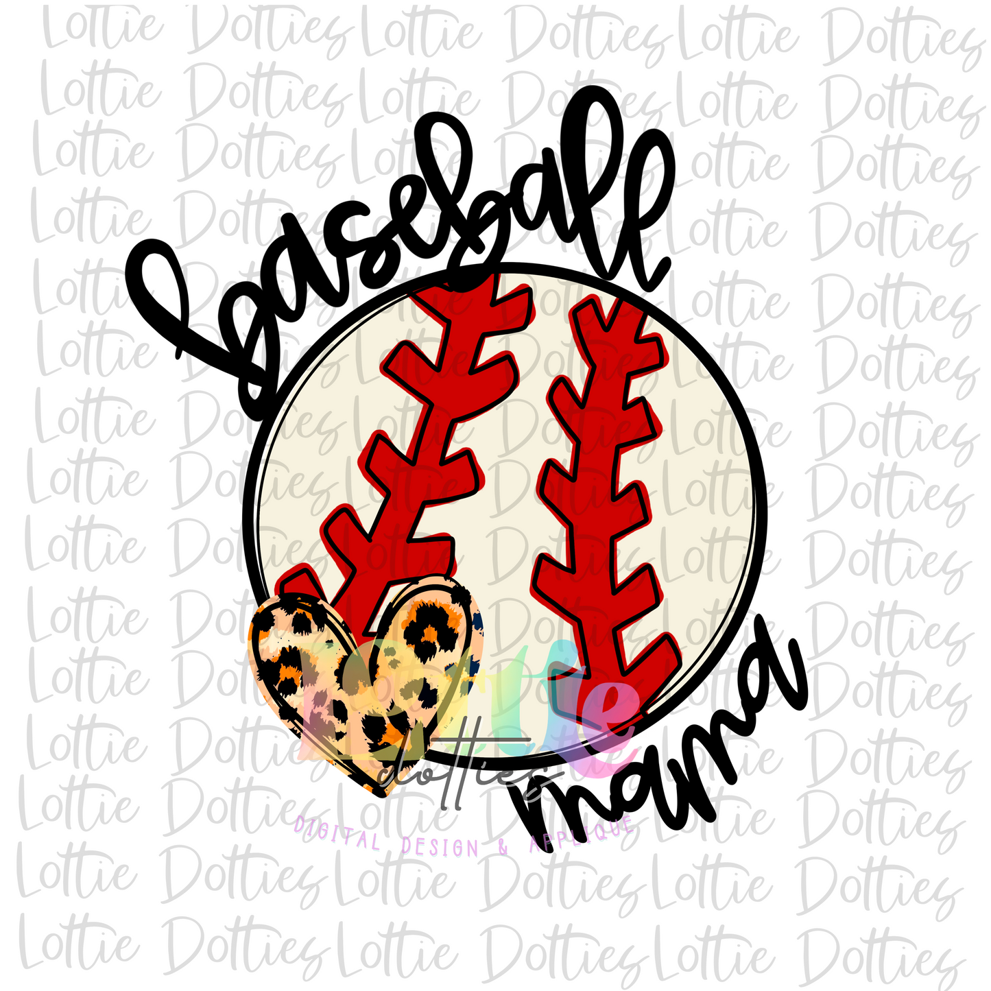 Baseball Mama Png - Baseball Sublimation - Instant Download - Digital Download