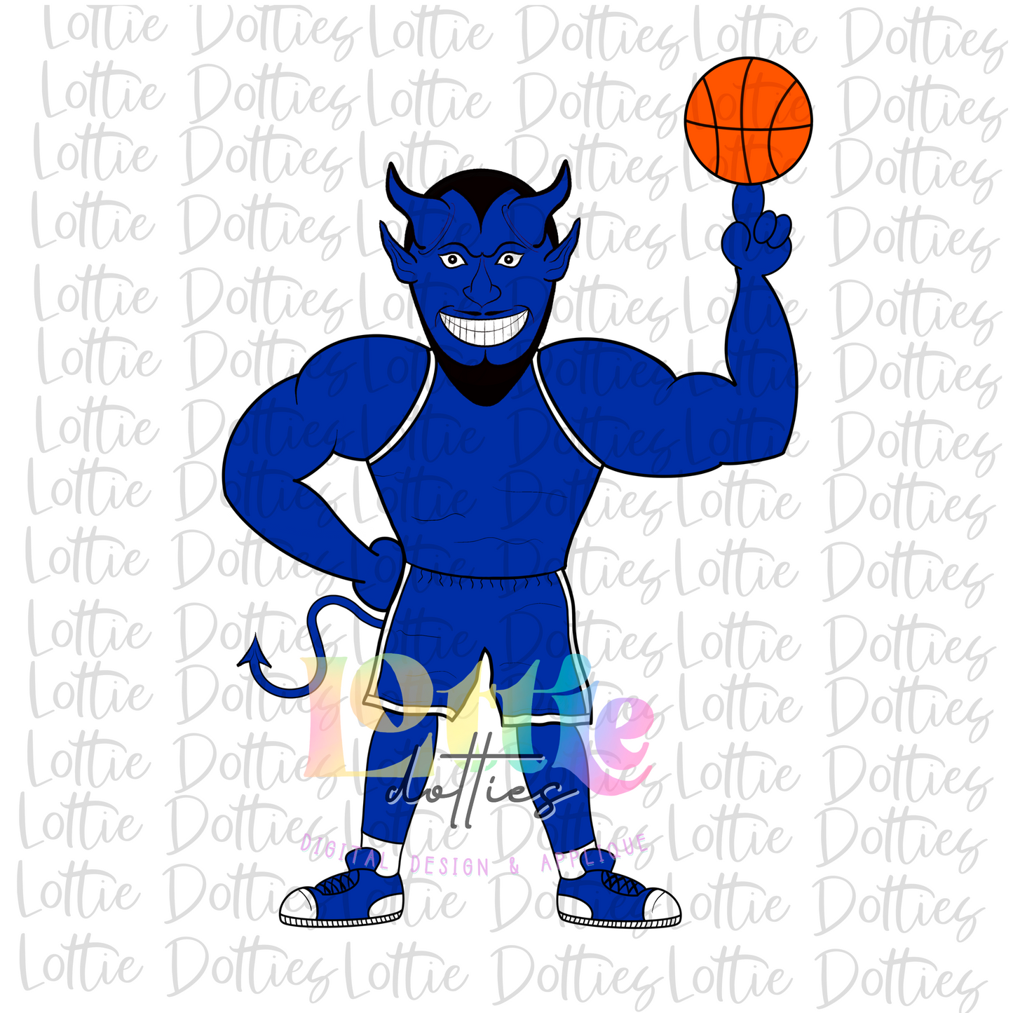 Blue Devils Basketball PNG - Blue Devils Sublimation - Digital Download