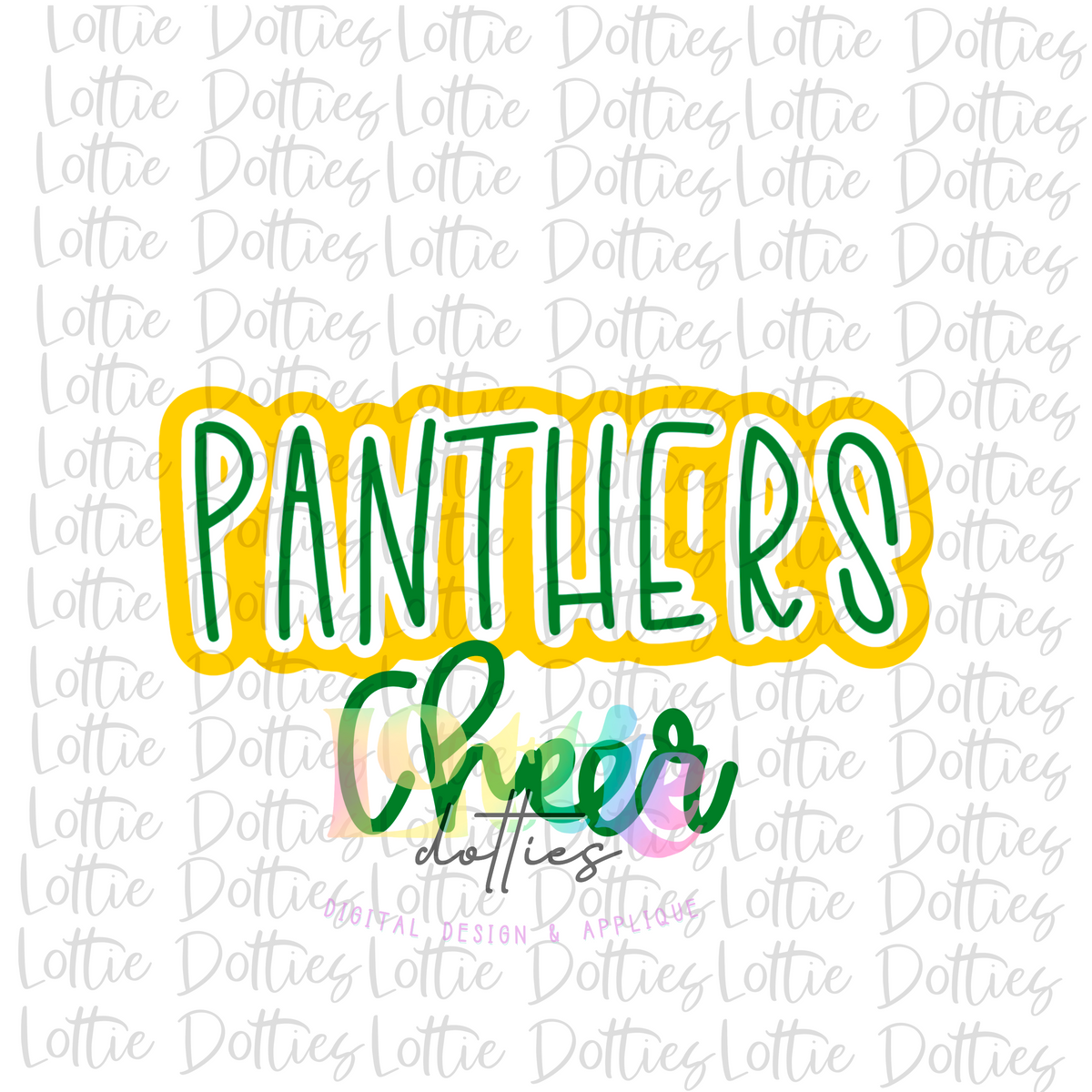 Panthers game day digital design / go panthers leopard game day football  baseball / sublimation png file / instant digital download