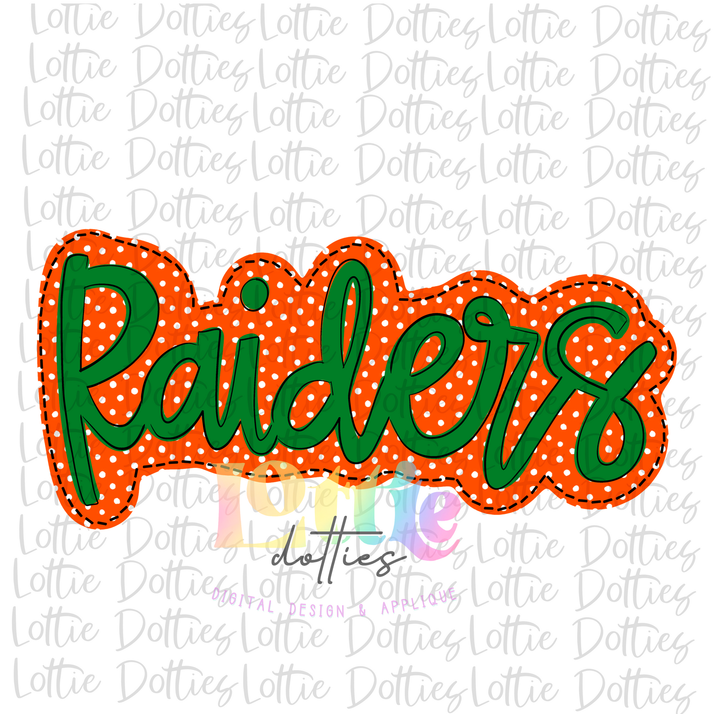 Raiders - PNG - sublimation design - Digital Download - Orange and Green
