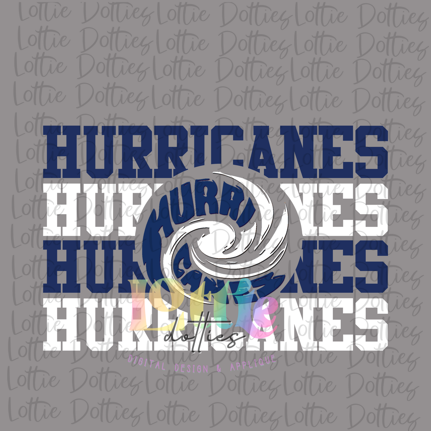 Hurricanes PNG - Hurricanes - Sublimation Design - Digital Download - Navy and White