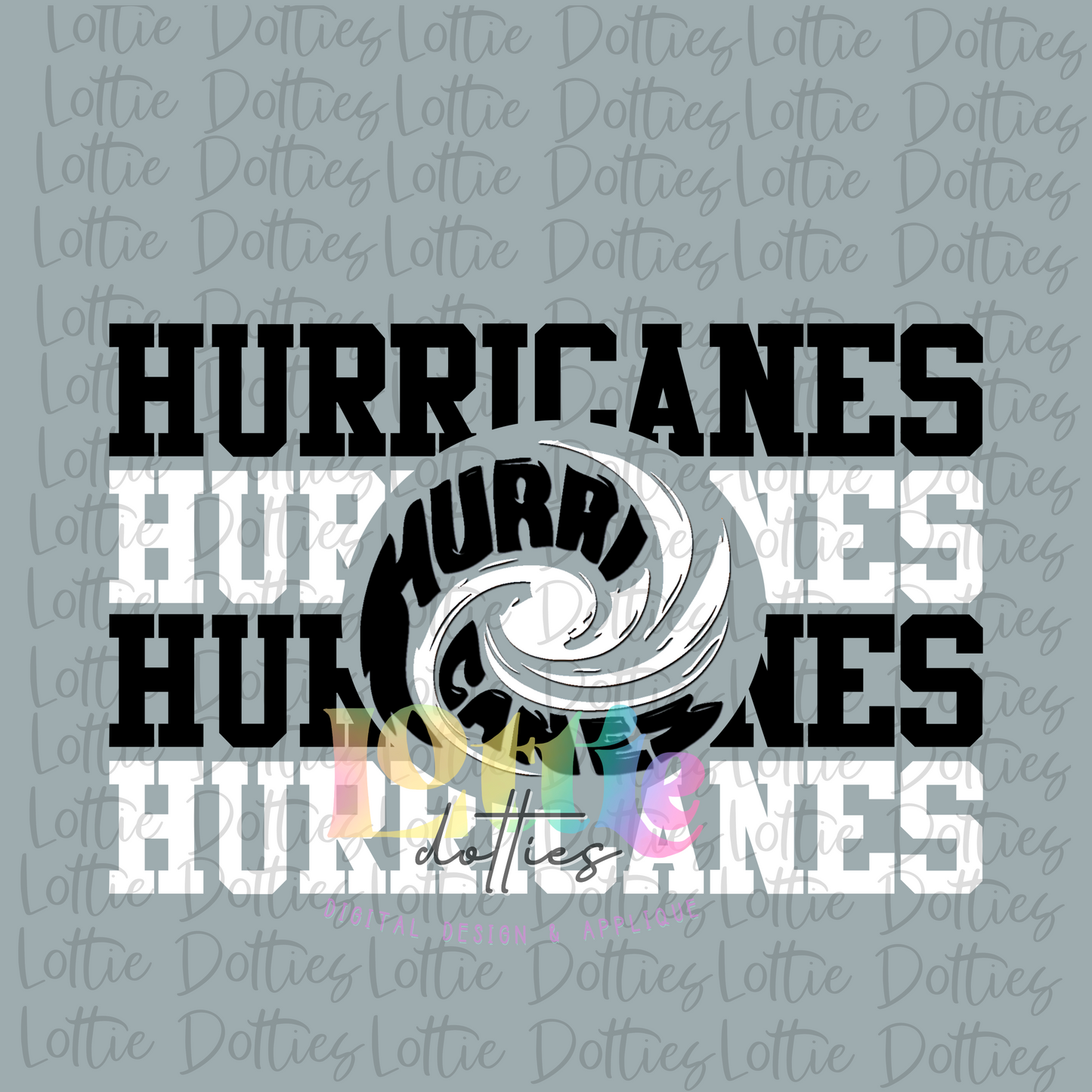 Hurricanes PNG - Hurricanes - Sublimation Design - Digital Download - Black and White