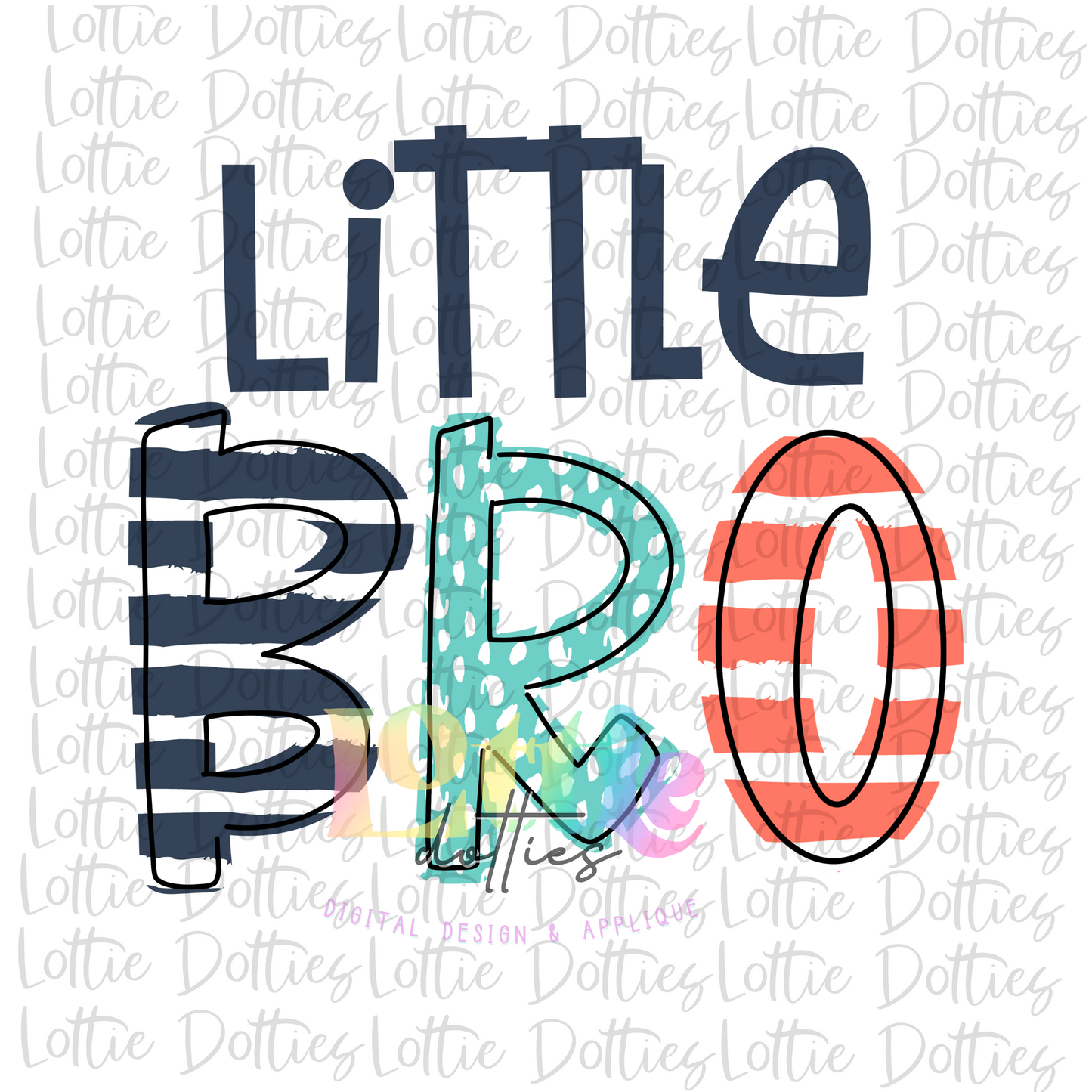 Little Bro PNG - Little Brother Sublimation - Digital Download - Hospital Shirt