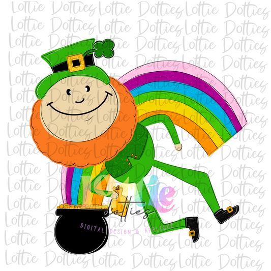 Leprechaun PNG - St. Patrick Day Sublimation - Digital Download - Lottie's Leprechaun