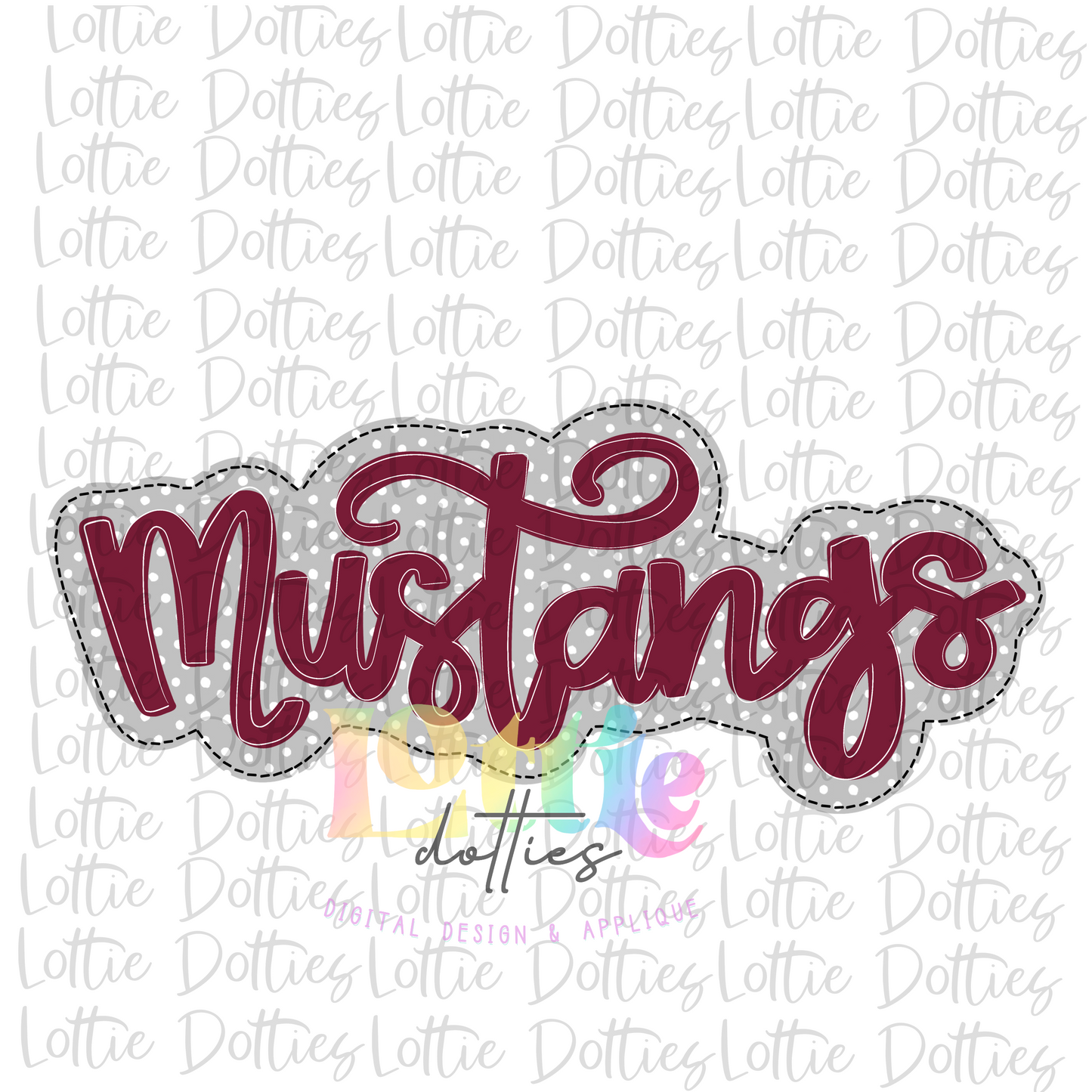 Mustangs PNG - Mustangs - sublimation design - Digital Download - Maroon and Gray