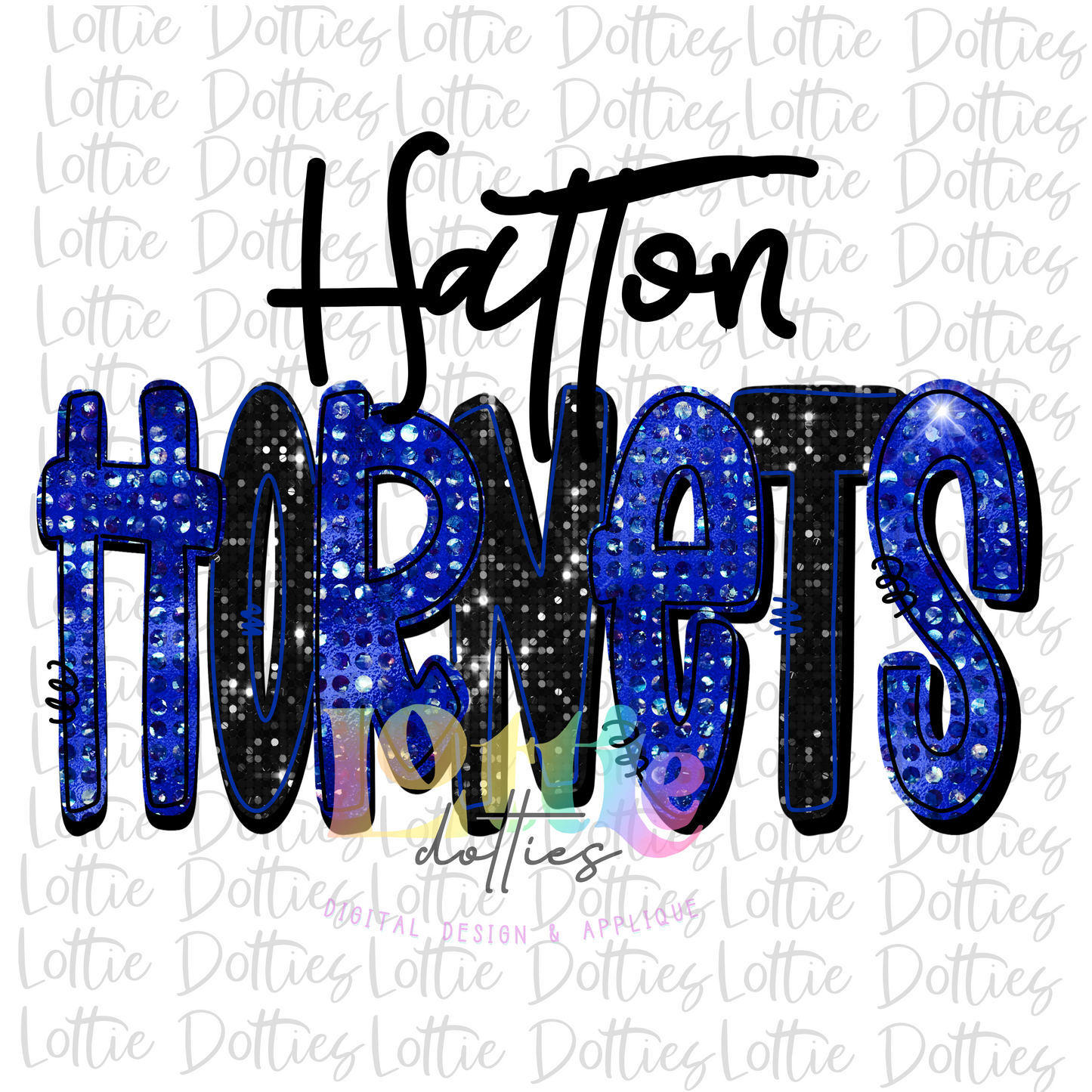Hatton Hornets PNG - Hatton - sublimation design - Digital Download
