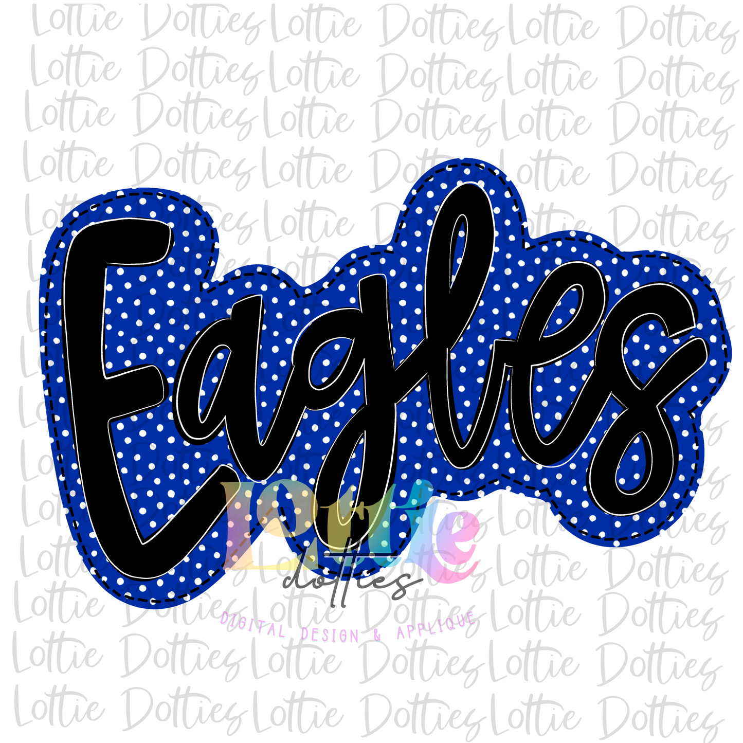 Eagles PNG - Eagles - sublimation design - Digital Download - Blue and Black