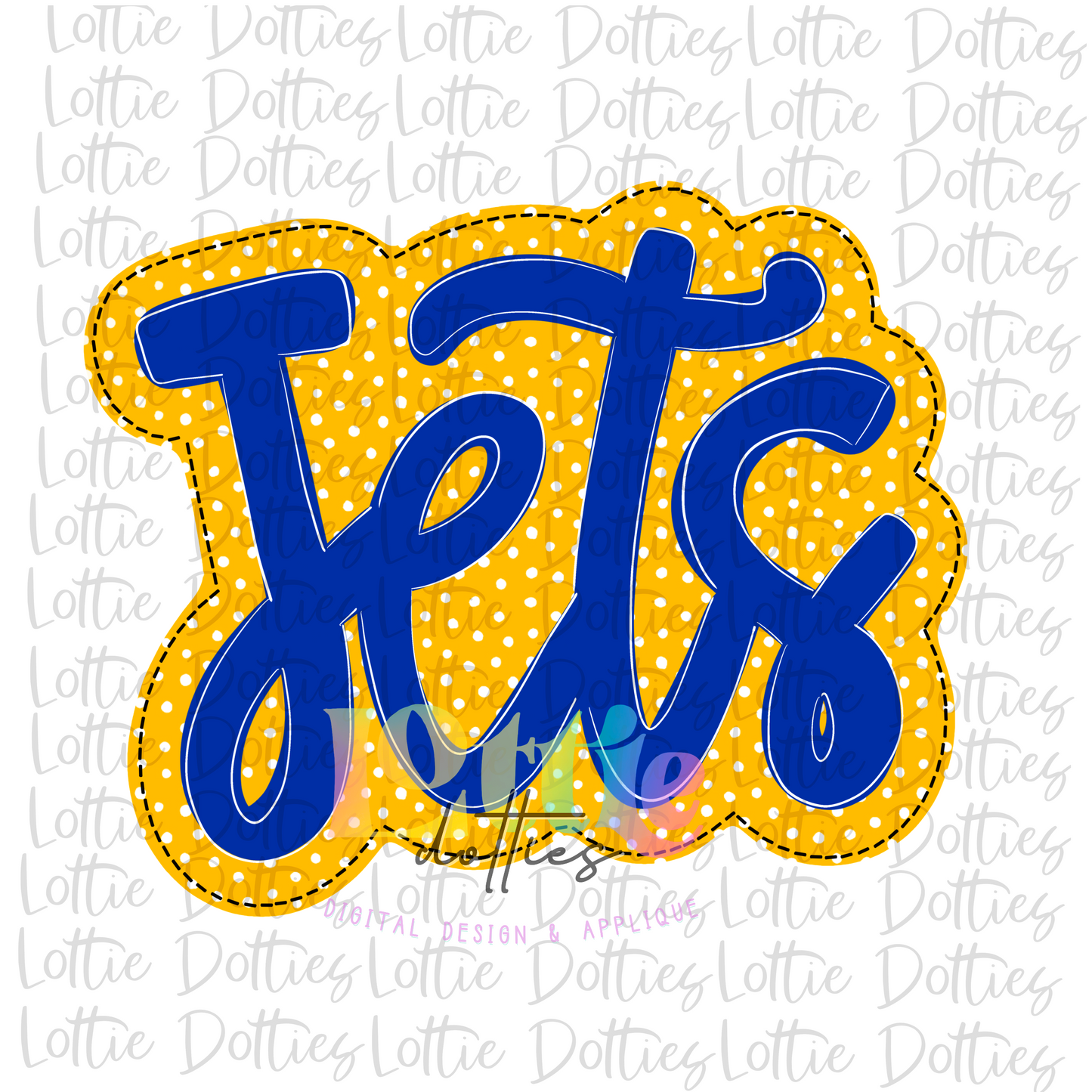 Jets PNG - Jets Sublimation - Digital Download - Royal and Gold