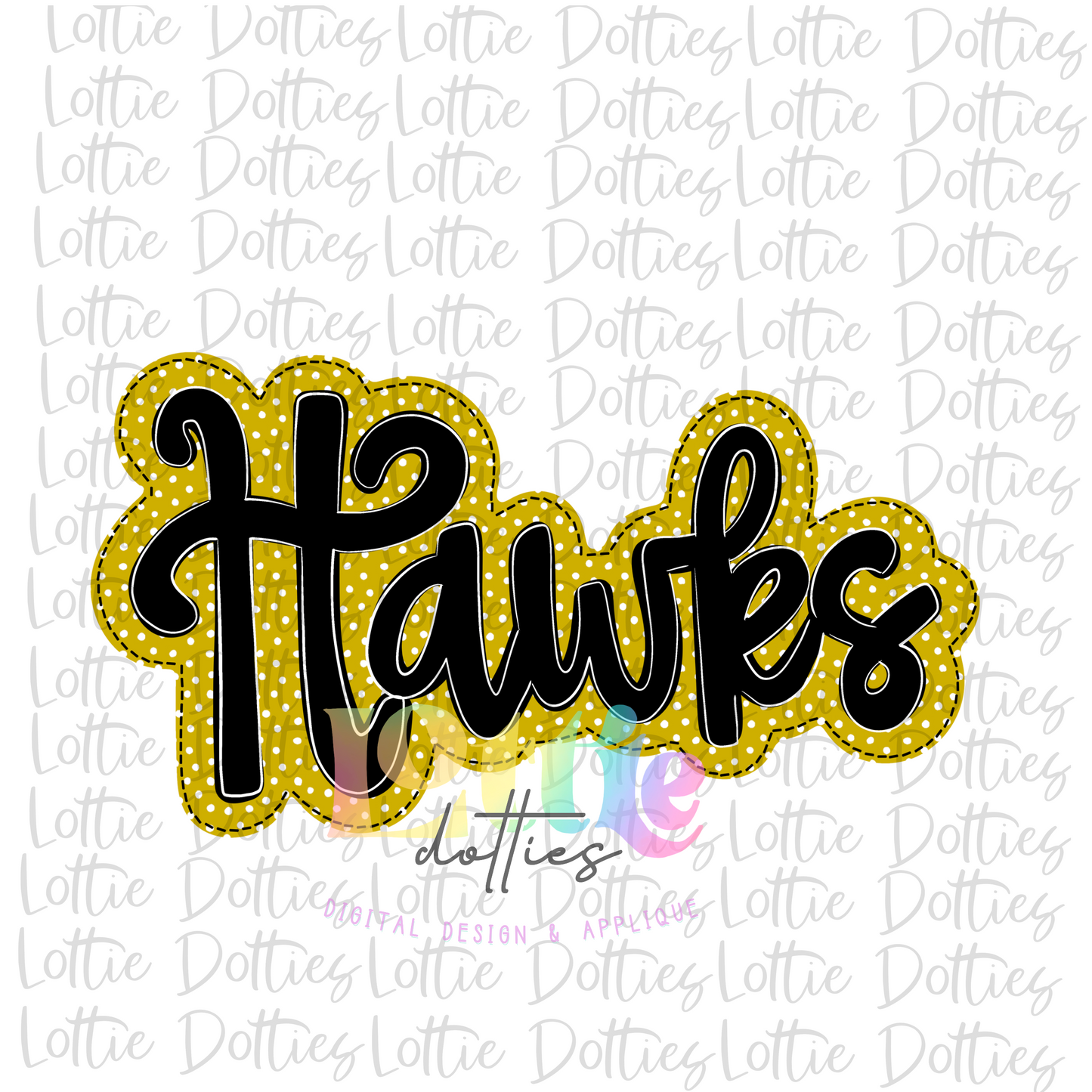 Hawks PNG - Hawks Sublimation - Digital Download - Vegas Gold and Black