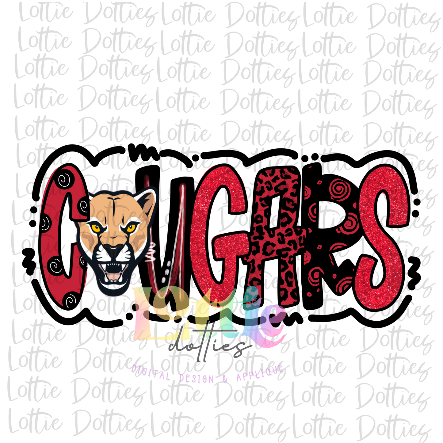 Cougars Png - Cougars Sublimation - Digital Download