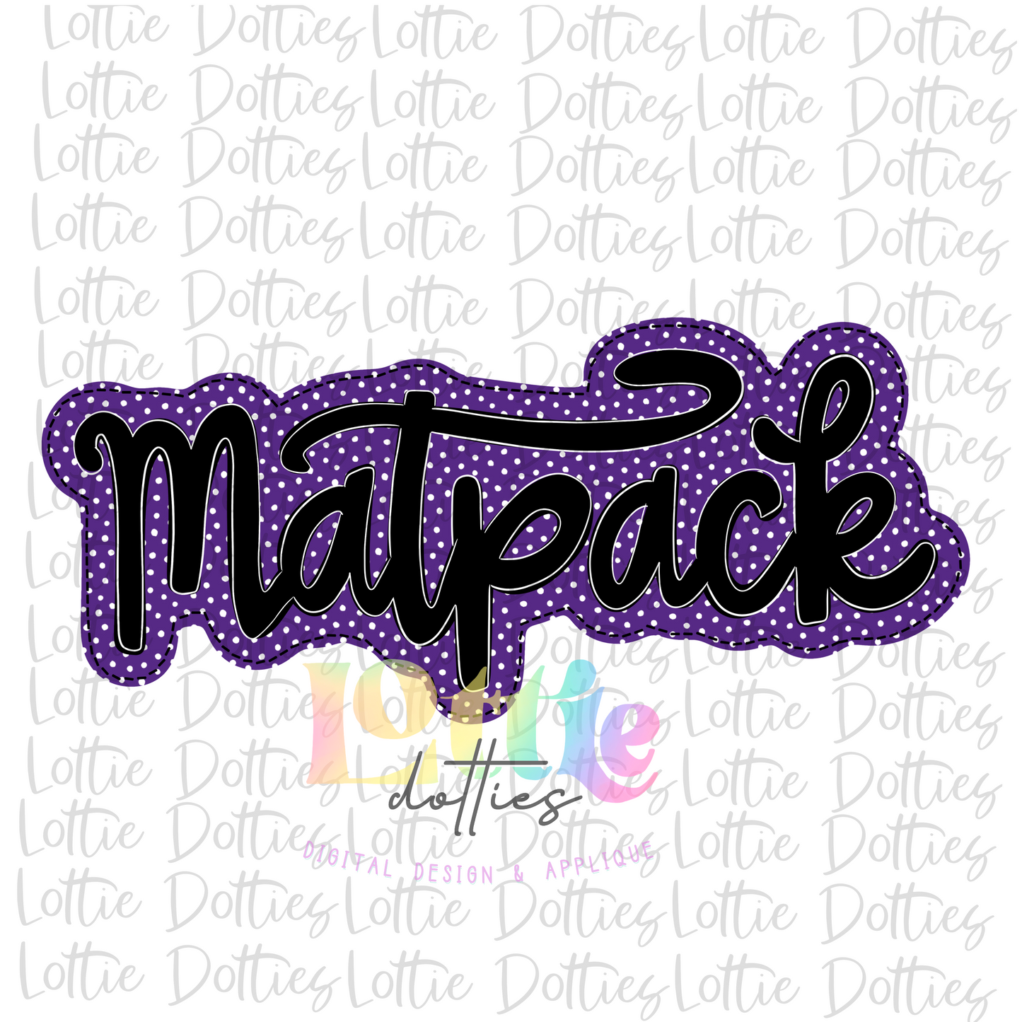 MatPack PNG - MatPack Sublimation - Digital Download - Purple and Black