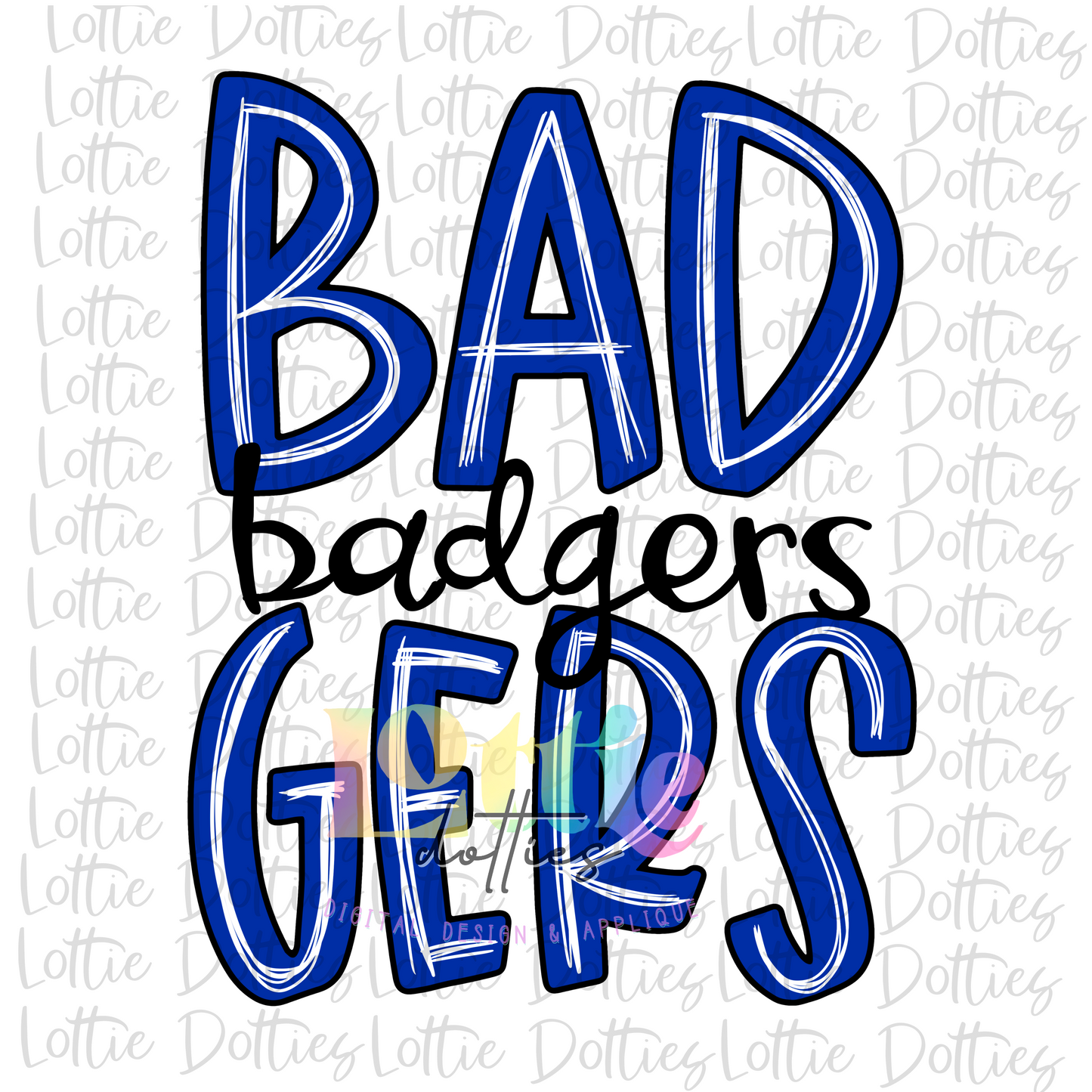 Badgers PNG - Badgers Sublimation design - Digital Download