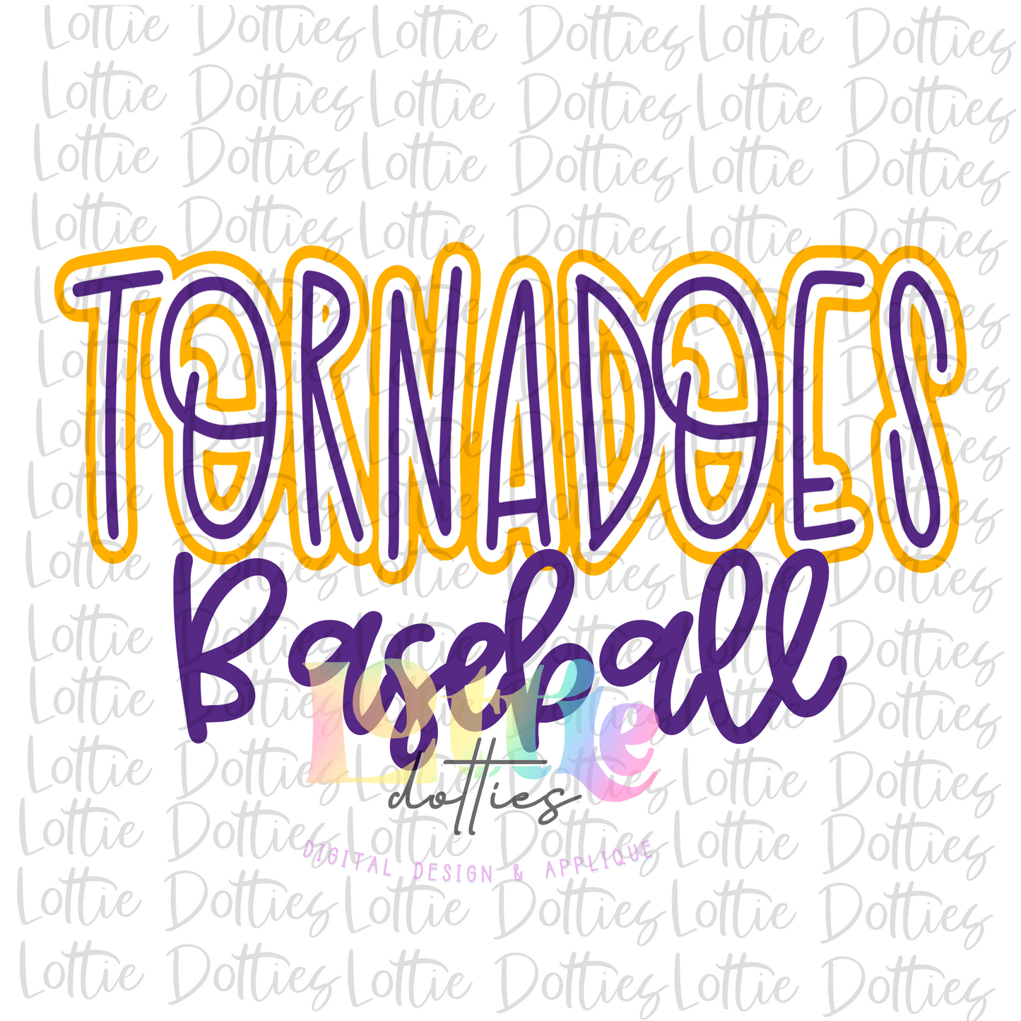 Tornadoes Baseball PNG - Tornadoes sublimation design - Digital Download