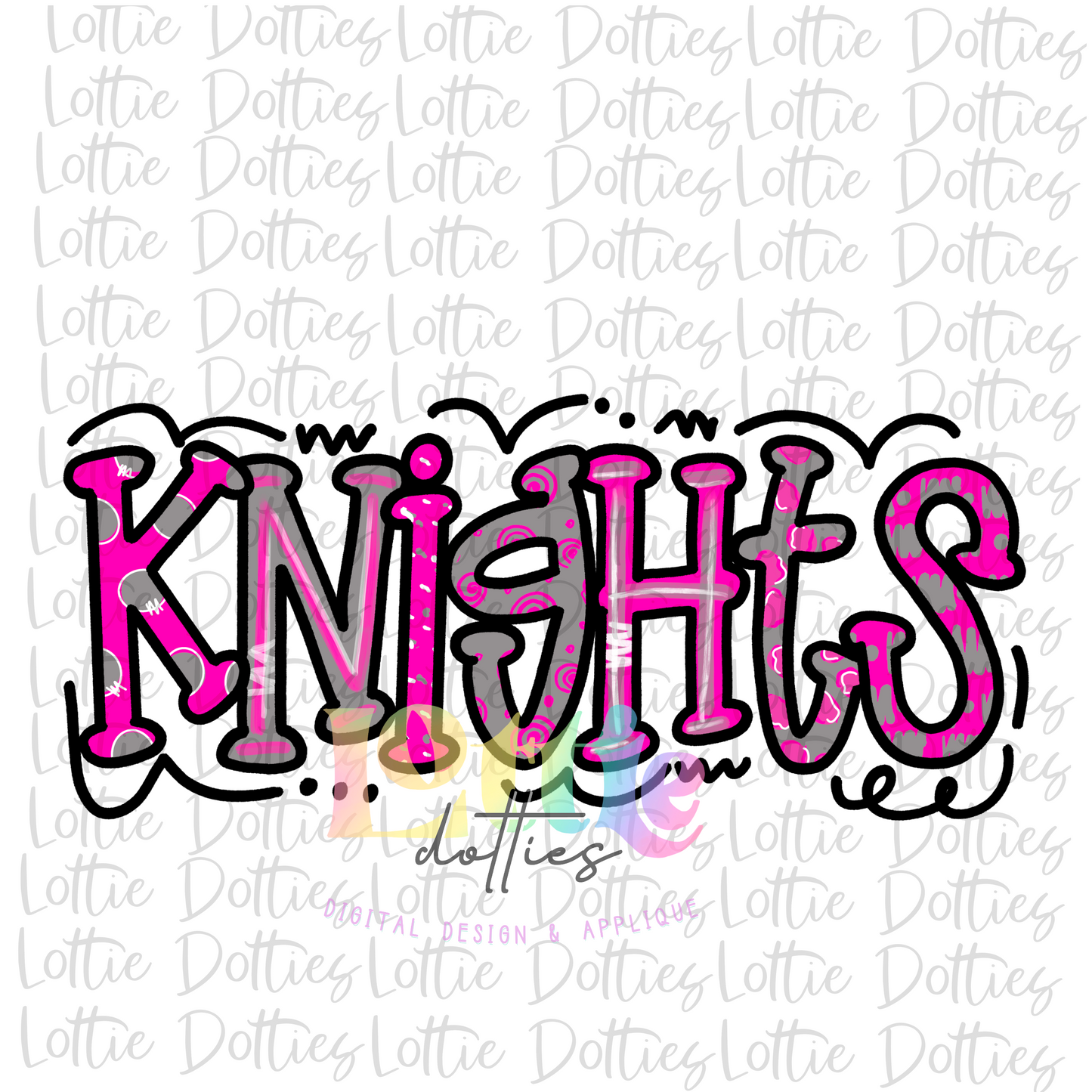 Knights PNG - Knights - sublimation design - Digital Download -Pink and Gray