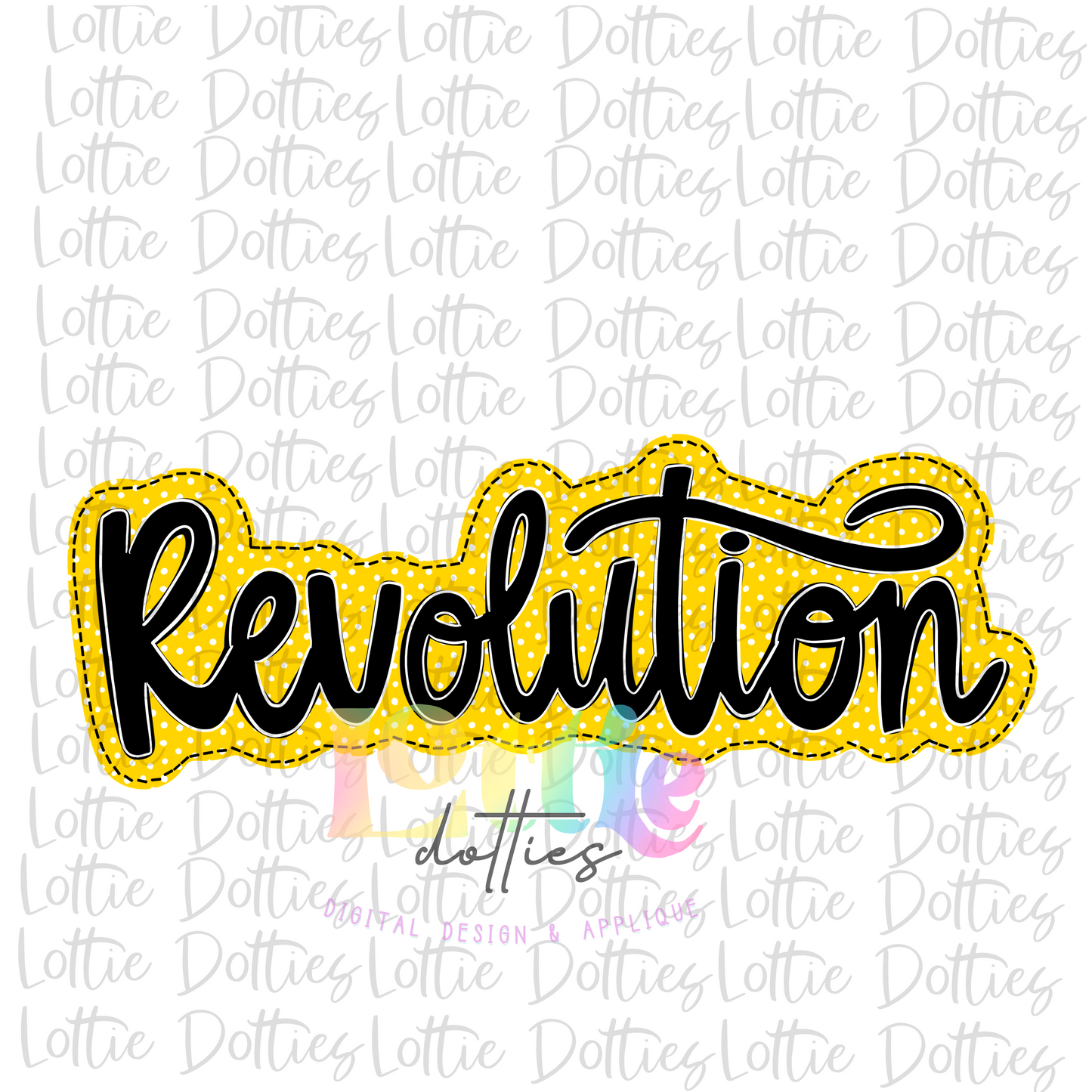 Revolution PNG - Revolution Sublimation - Digital Download - Black and Gold
