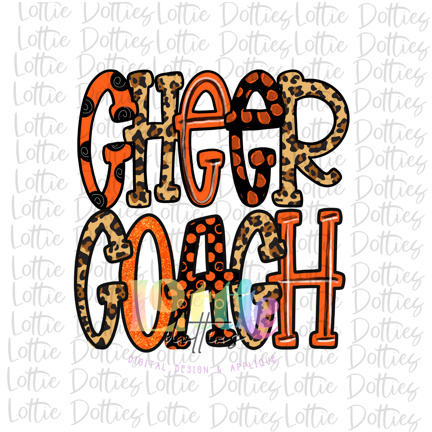 Cheer Coach Png - Cheer Sublimation File - Instant download - Digital Download