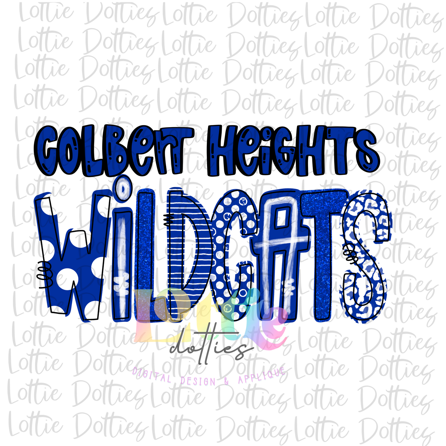 Colbert Heights Wildcats PNG - Wildcats - Sublimation Design - Digital Download