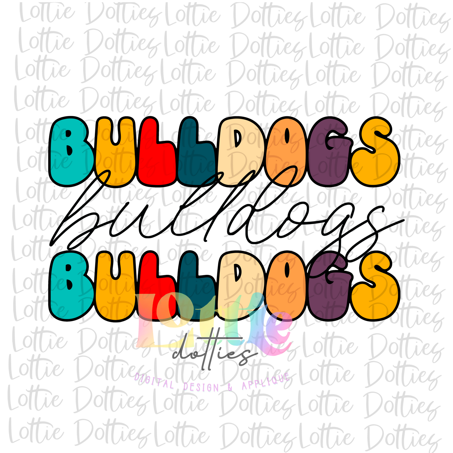 Bulldogs - PNG - Bulldogs - sublimation design - Digital Download