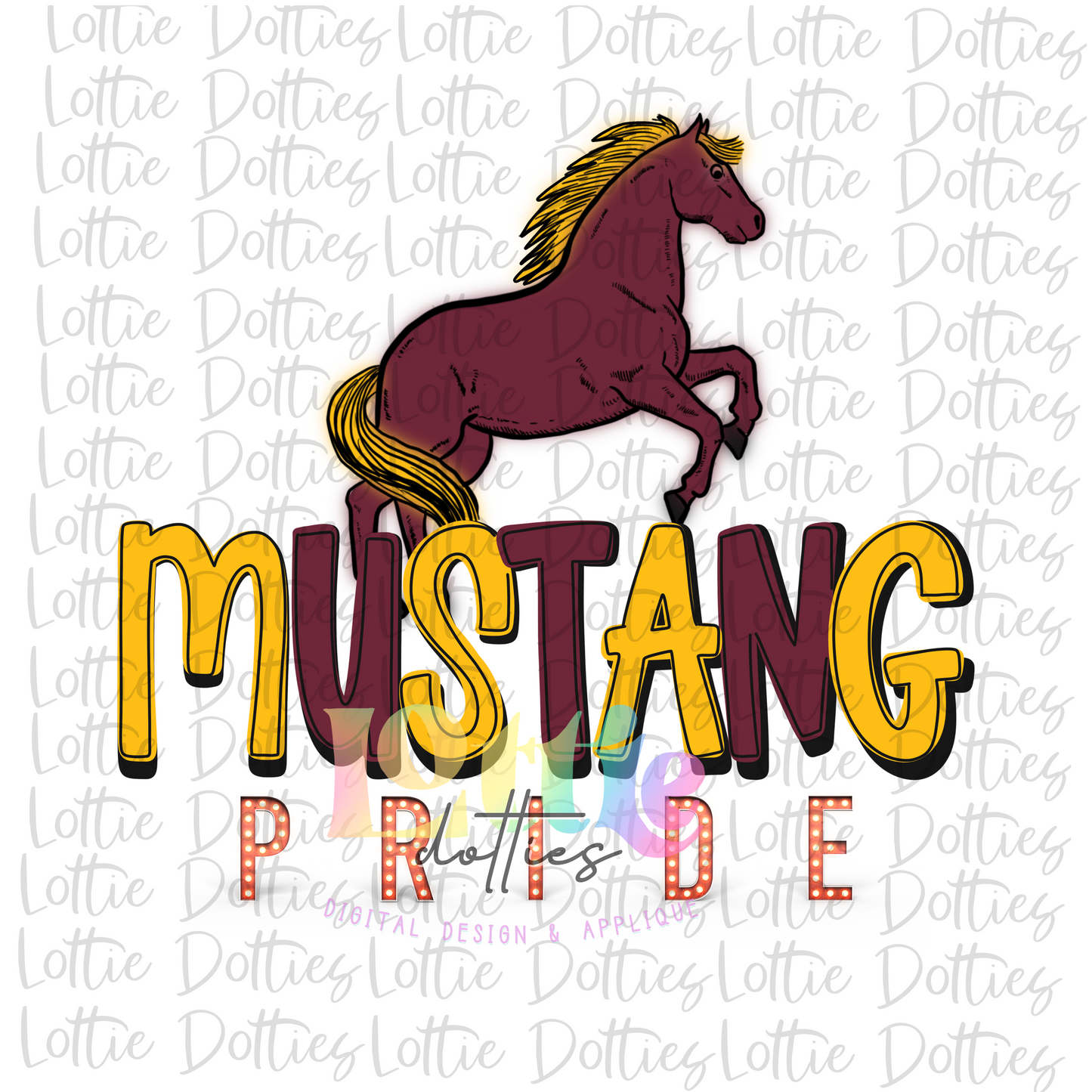 Mustangs Pride PNG - Mustangs - sublimation design - Digital Download