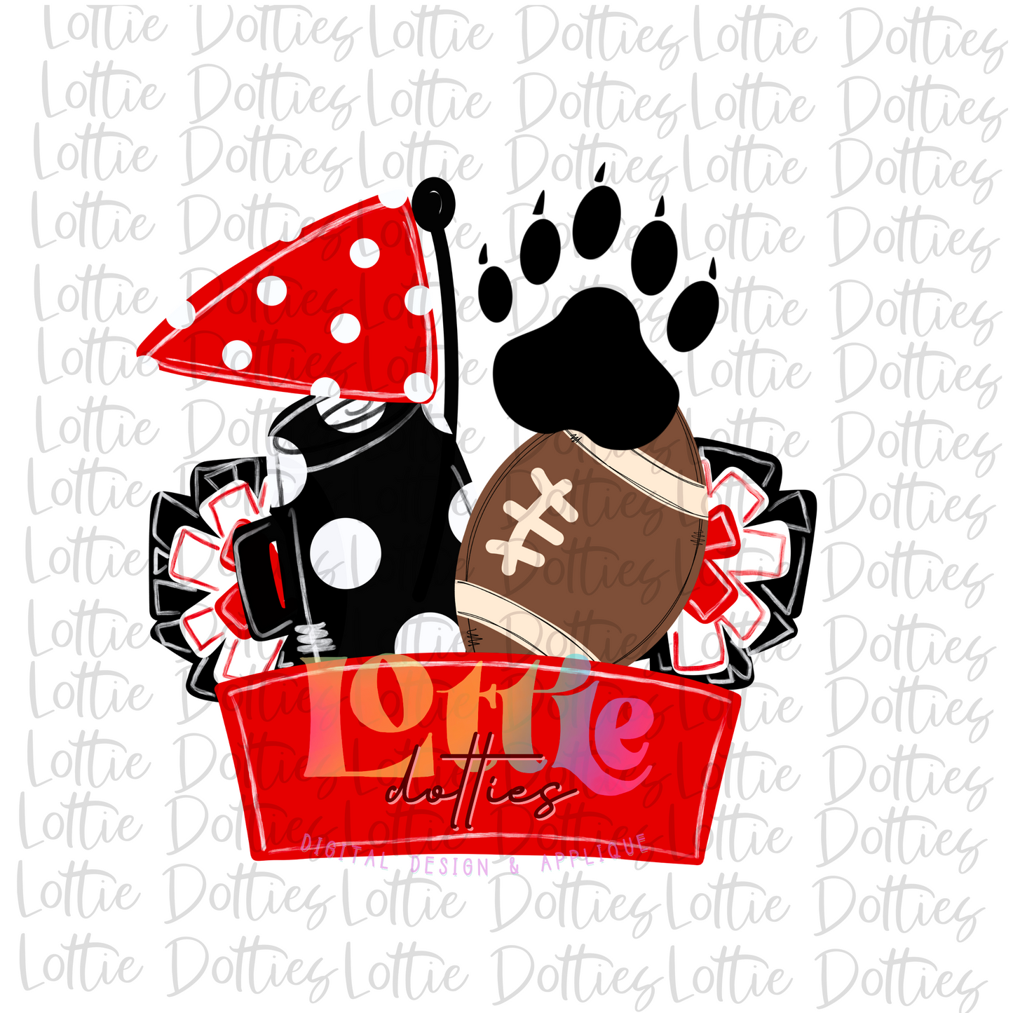 Spirit Stack Bear Paw PNG - Bears Sublimation Design - Digital Download