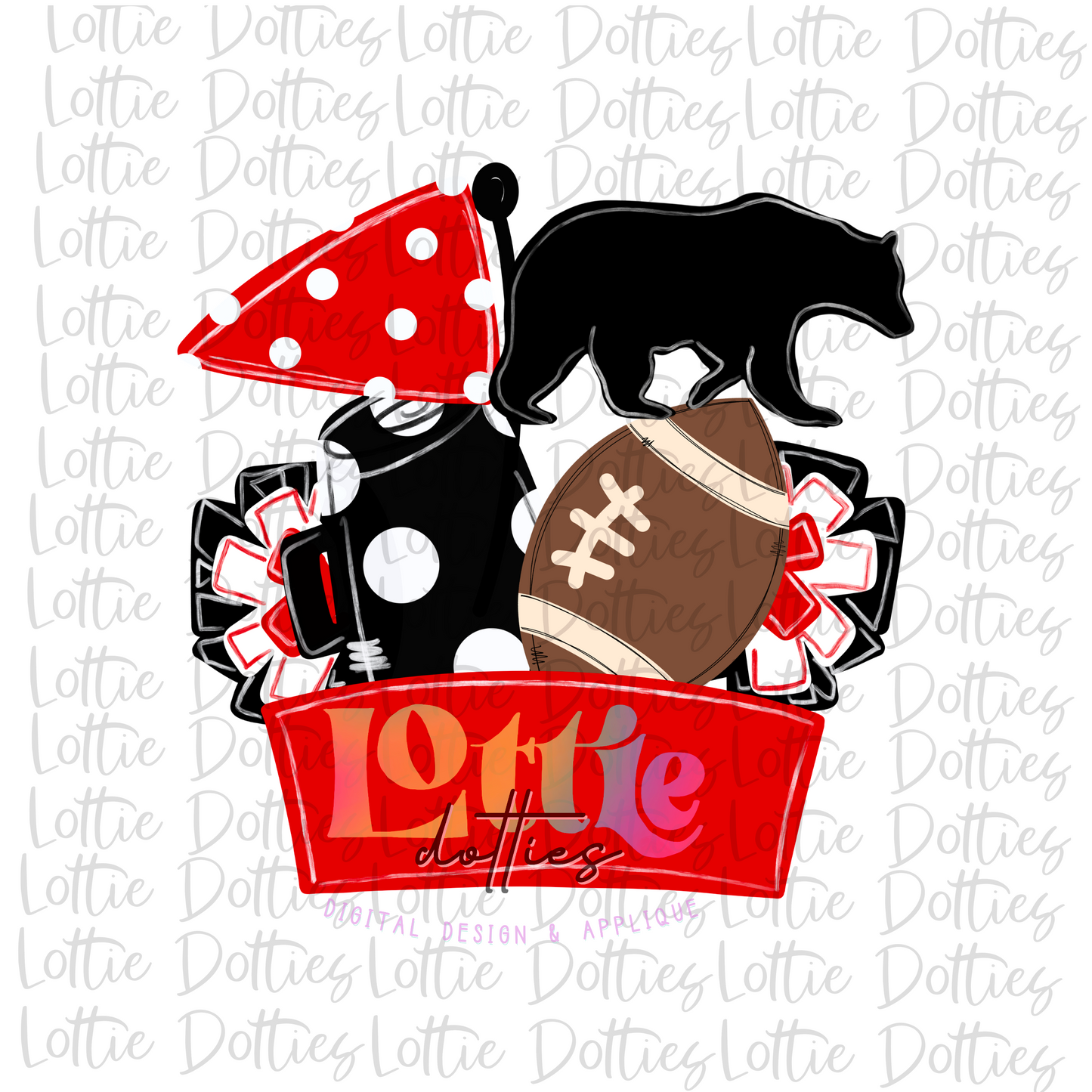 Spirit Stack Bear Design PNG - Bears Sublimation Design - Digital Download