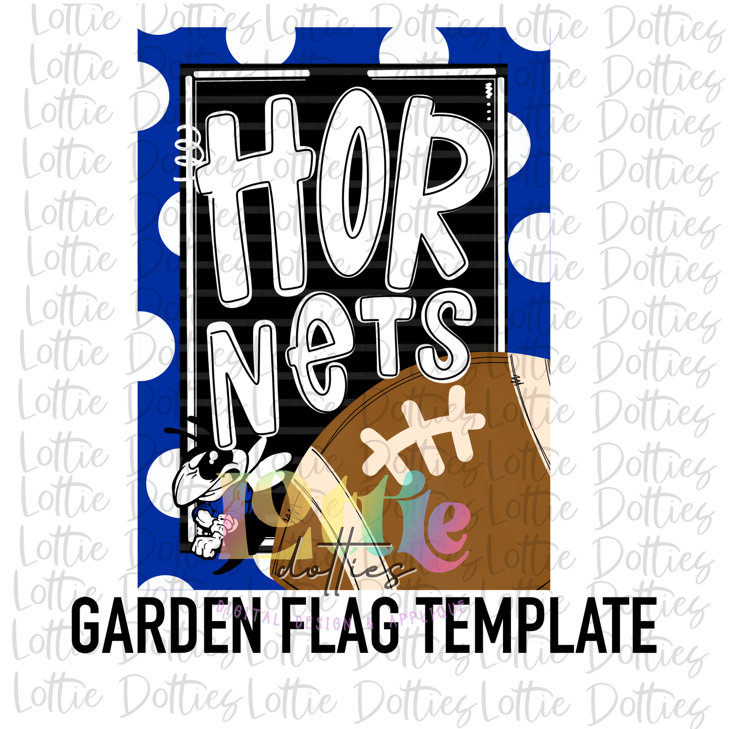 Hornets Flag PNG - Hornets - sublimation design - Digital Download