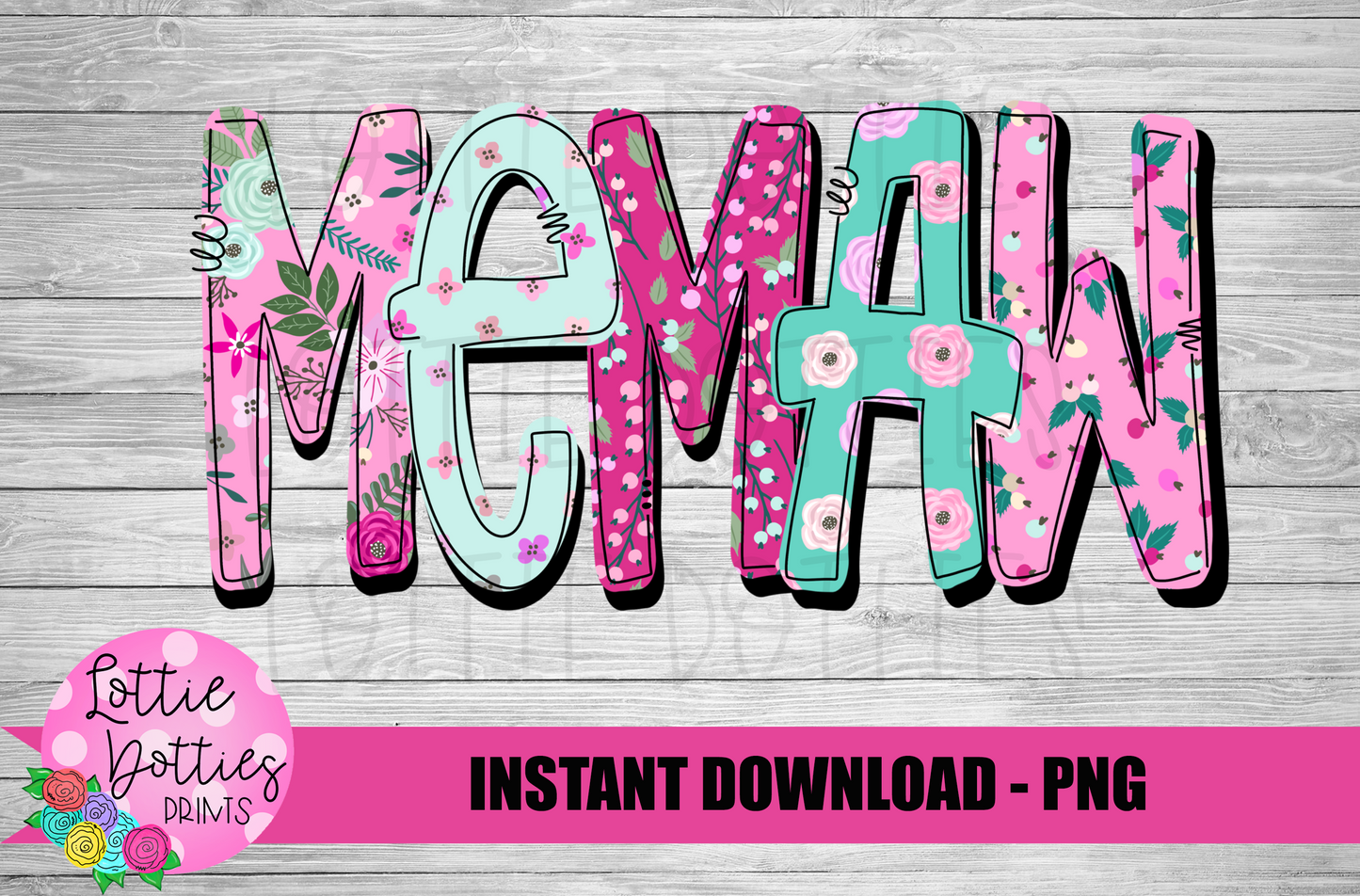 Memaw Png - Mother’s Day sublimation design - Digital download