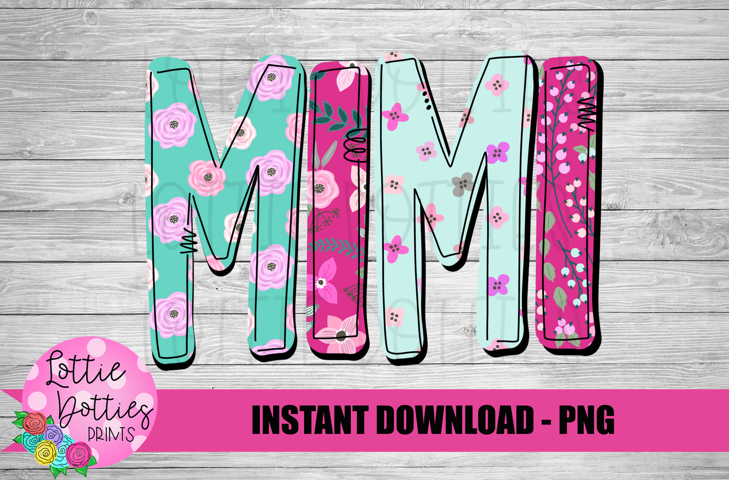 Mimi Png - Sublimation File - Instant Download - Digital Download - Mother's Day Design