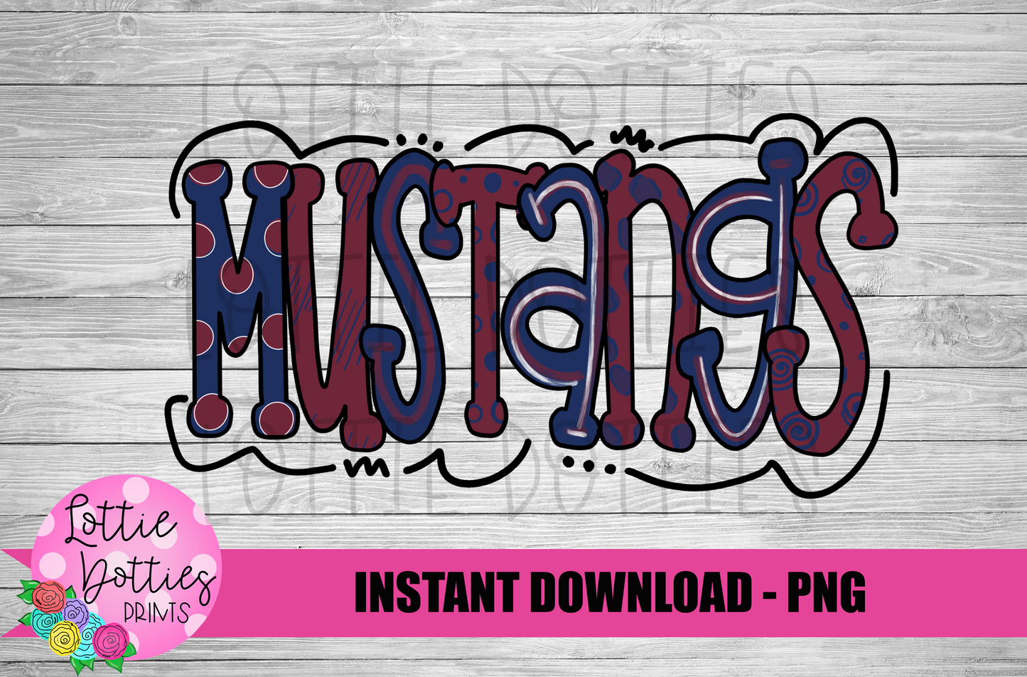 Mustangs PNG - Mustangs - sublimation design - Digital Download