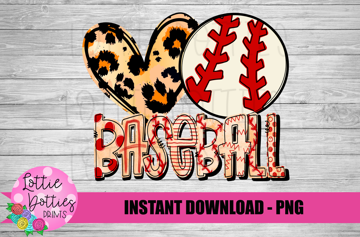 Peace Love Baseball Png - Baseball Design - Baseball Design