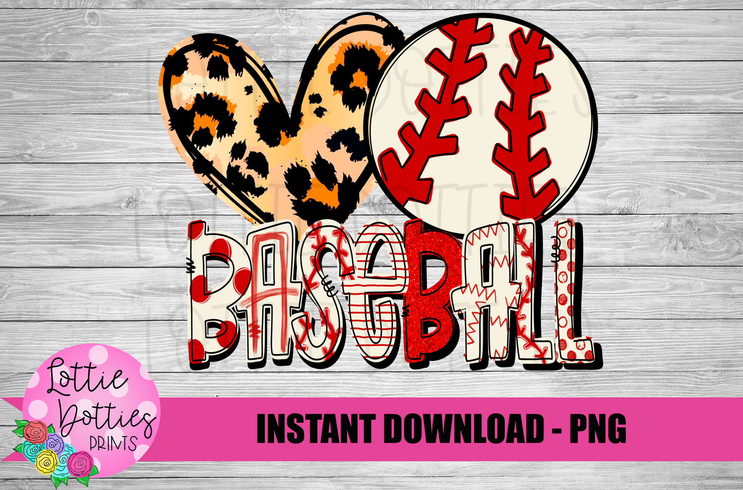 Peace Love Baseball Png - Baseball Design - Baseball Design