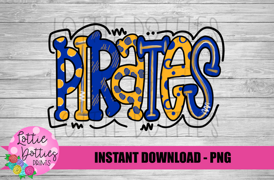 Pirates PNG - Pirates -  sublimation design - Digital Download