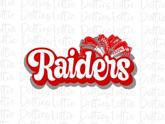 Raiders PNG -  Raiders Pom -  Sublimation design - Digital Download