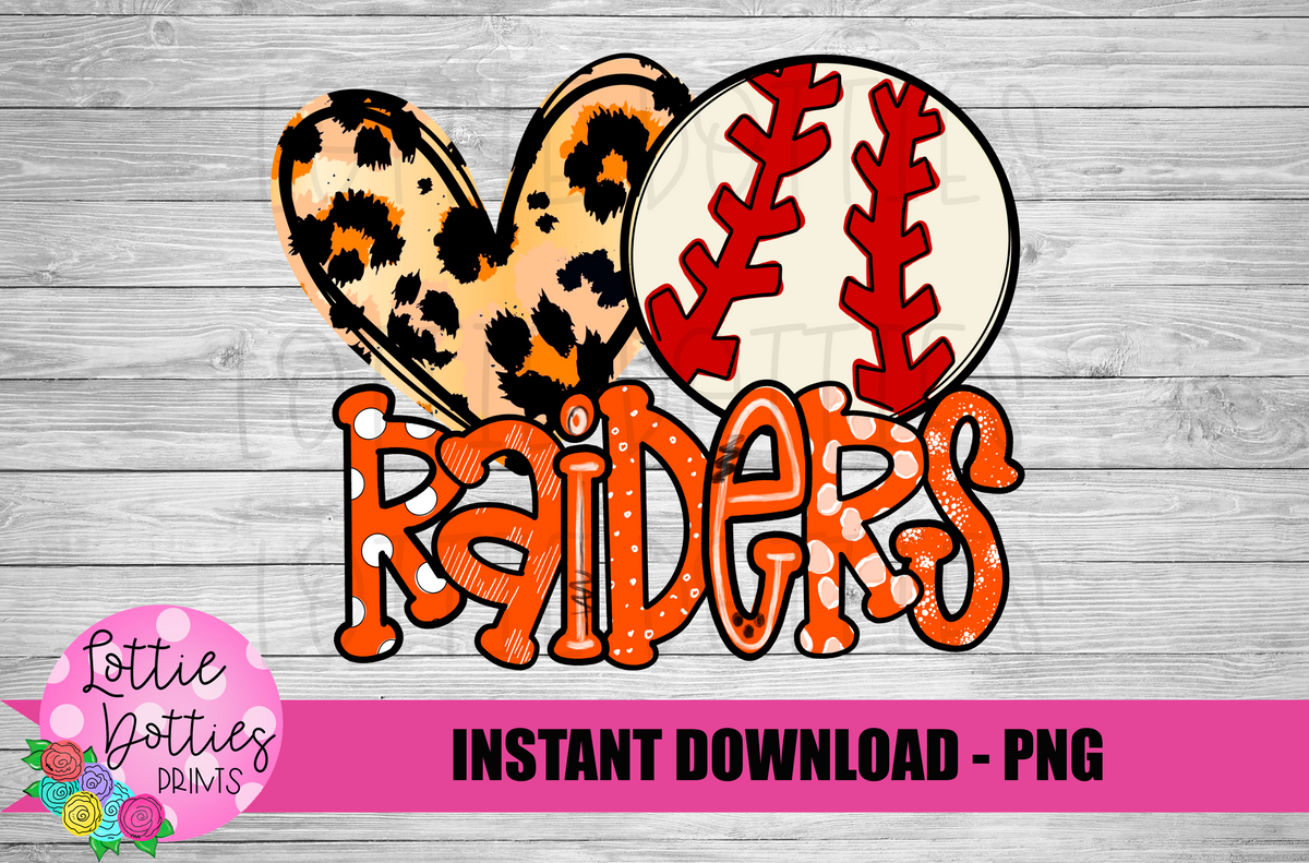 Baseball-Softball Raiders T shirt design Bundle