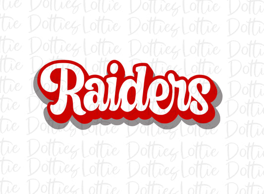 Raiders PNG -  raiders sublimation design - Digital Download