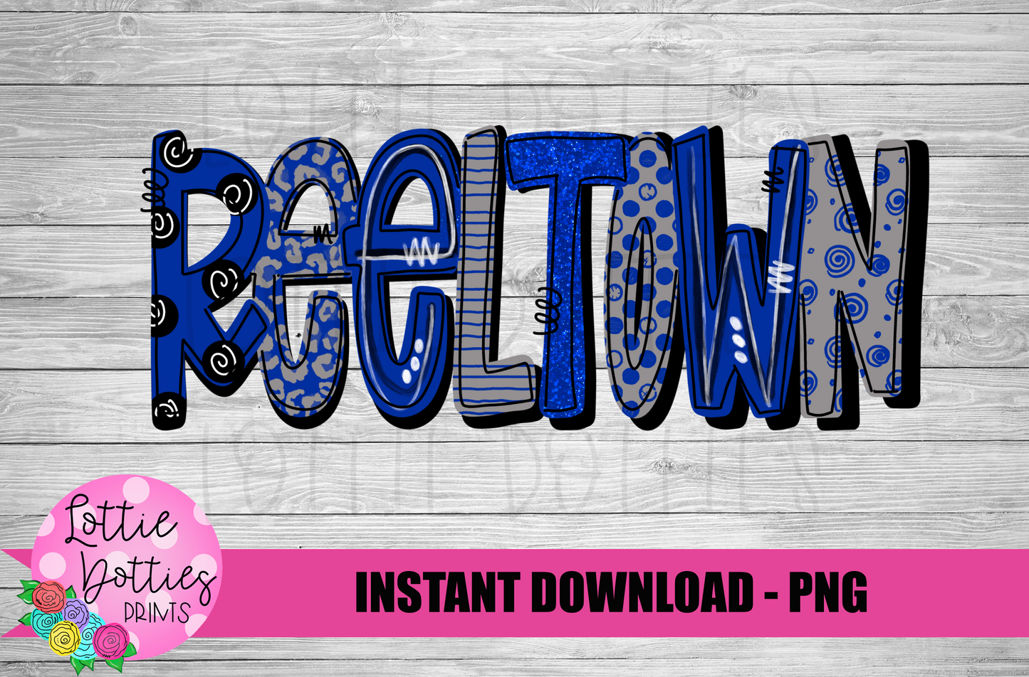 Reeltown Png - Reeltown Rebels - Digital Download - Mascot Sublimation