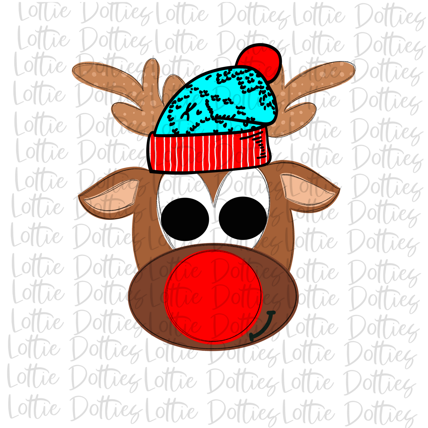 Boy Rudolph Png - Christmas Sublimation Design- Digital Download