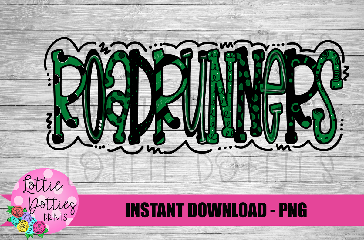 Roadrunners PNG - Roadrunners Sublimation - Mascot team design - Digital Download